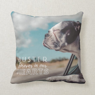 Coussin Forever in Our Heart Chien Animaux de Compagnie Mé