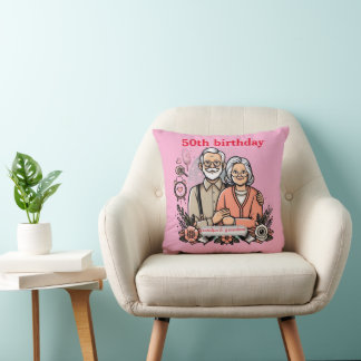 Coussin Forever Together – 50th Celebration Cushion