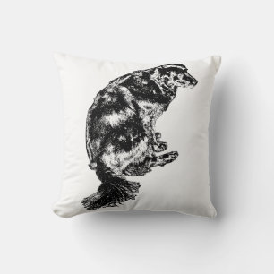 Coussin Forme d'ombre citrouille — Rétrieur