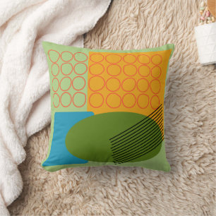 Coussin Formes Abstraites