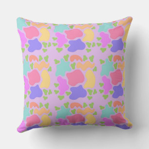 Coussin Formes Abstraites colorées Salle Enfants Joyeux Mo