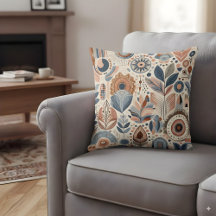 Formes Abstraites en couleurs bohèmes