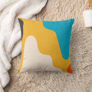Coussin Formes Abstraites modernes