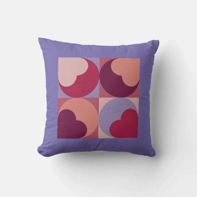 Coussin Formes cardiaques (Recto)