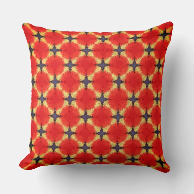 Coussin Formes de Pepperoni orange congelé (Recto)