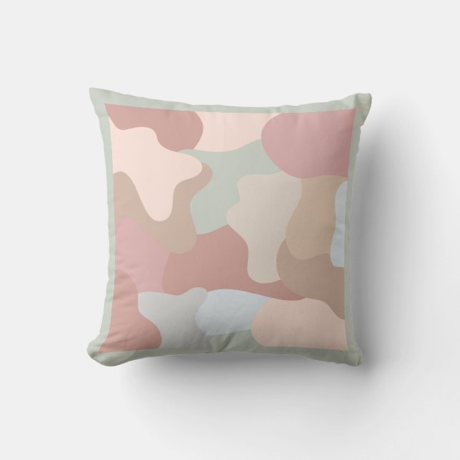 Coussin Formes de tonalité Terre (Recto)