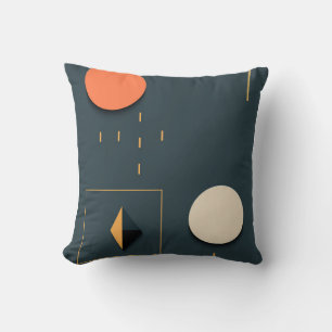 Coussin Formes géométriques brutaux