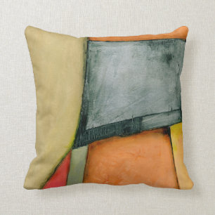 Coussin Formes géométriques colorées contemporaines
