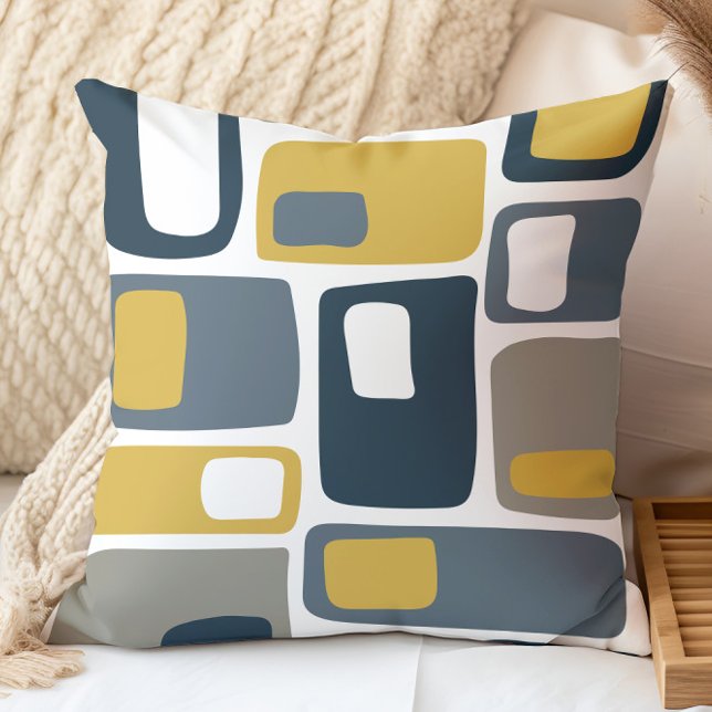Coussin Formes Géométriques Funky de Style Milieu de Siècl (Créateur téléchargé)