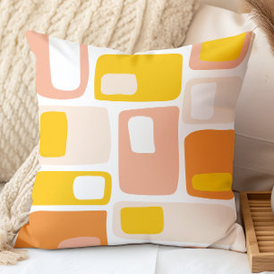 Coussin Formes géométriques funky du milieu du siècle Oran