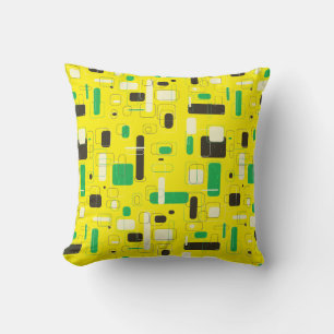 Coussin Formes jaunes