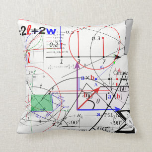 Coussin Formule d'équation de la Science de physique de