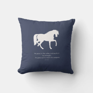 Coussin Fort comme un cheval