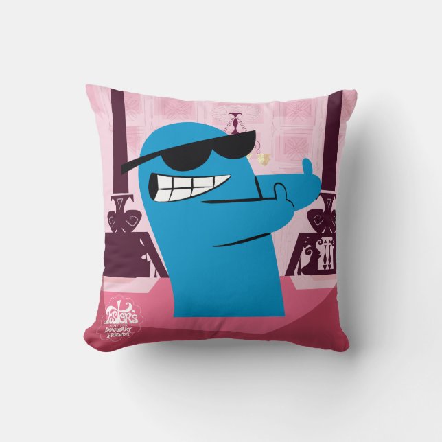 Coussin Foster's Home for Imaginary Friends | Bloo Cool (Recto)