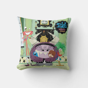 Coussin Foster's Home for Imaginary Friends Group Hug