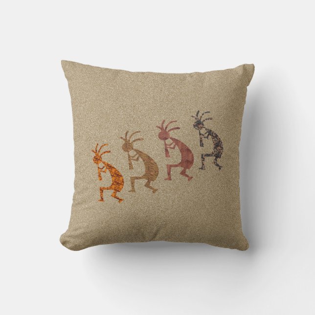 Coussin Four cokopelli (Recto)