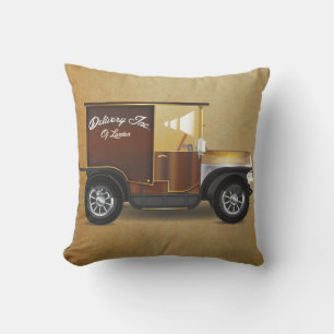 Coussin Fourgonnette vintage