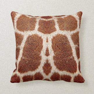 Coussin Fourrure originale de girafe