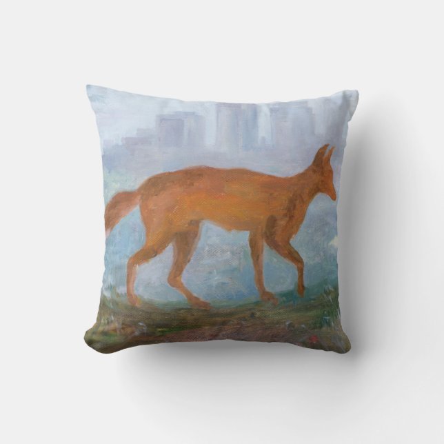 Coussin Fox 2006 de 21ème siècle (Recto)