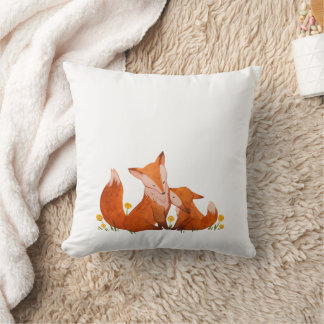 Coussin Fox and Baby