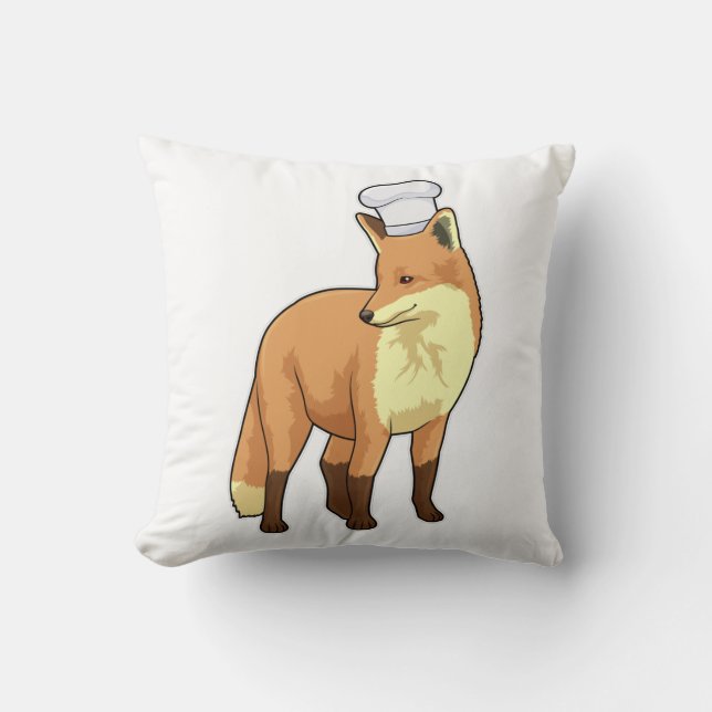 Coussin Fox as Cook (Recto)