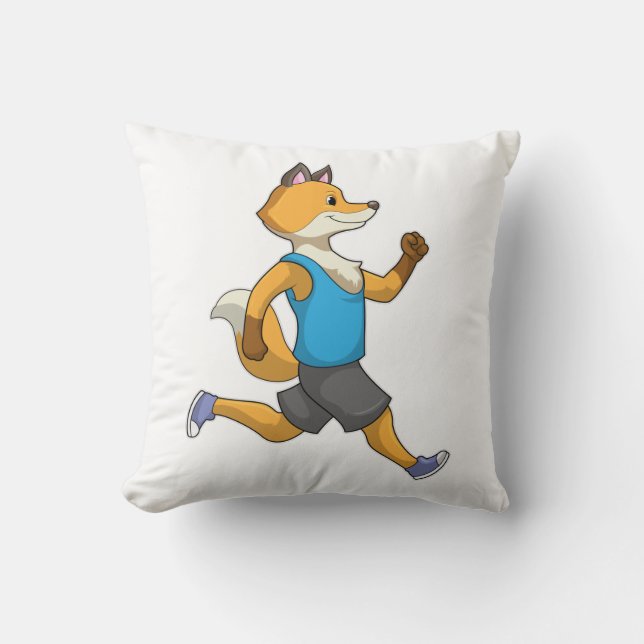 Coussin Fox comme coureur à Running (Recto)