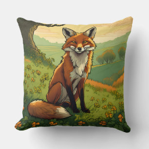 Coussin Fox en Shamrock