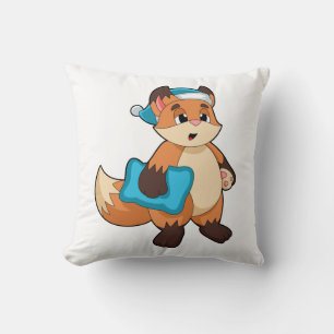Coussin Fox with Nightcap