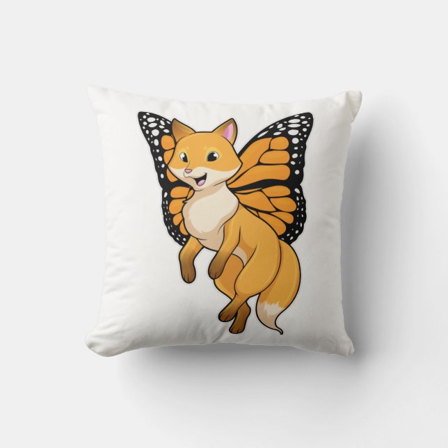 Coussin Fox with wing (Recto)