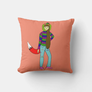 Coussin foxgirl