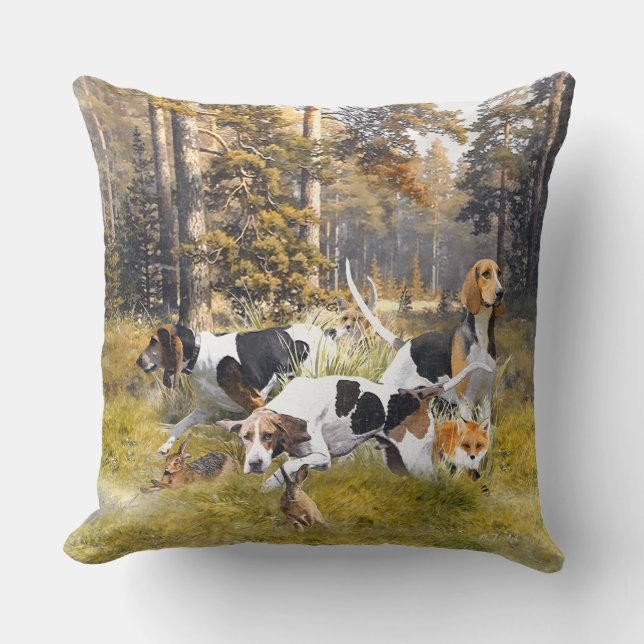 Coussin Foxhound (Recto)