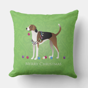 Coussin Foxhound Christmas - Feliz Naughty Dog