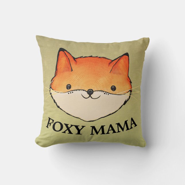 COUSSIN FOXY MAMA FOX THROLLOWS, MAMAN FEMME PETITE AMIE (Recto)