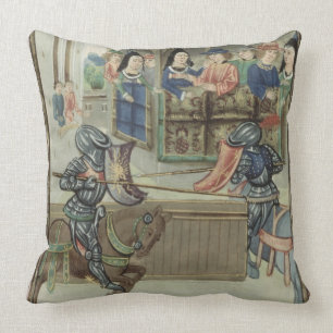 Coussin Fr.16830 f.16v font la chronique de Jacques de