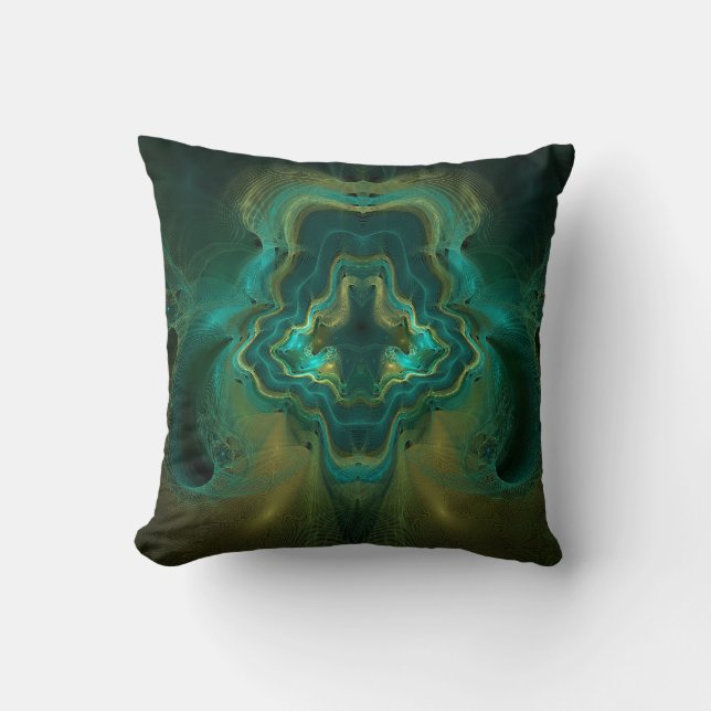 Coussin Fractale Geode (Recto)
