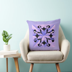 Coussin Fragment Solaire abstrait Géométrique