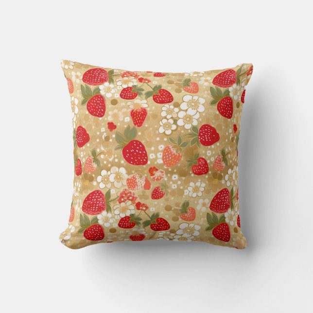 Coussin Fraise (Recto)