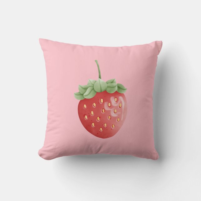 Coussin Fraise (Recto)