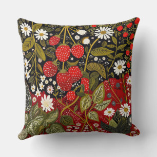 Coussin Fraise sauvage
