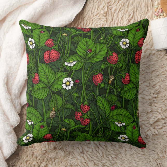 Coussin Fraises sauvages (Couverture)