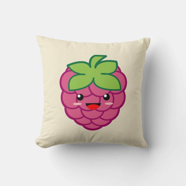 Coussin Framboise de Kawaii (Recto)