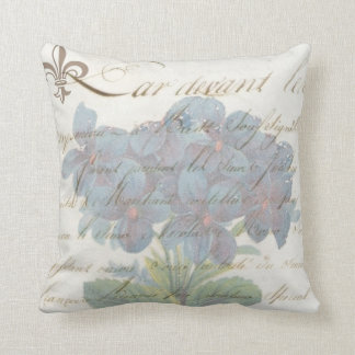 Coussin français de style du marché d'hortensia de