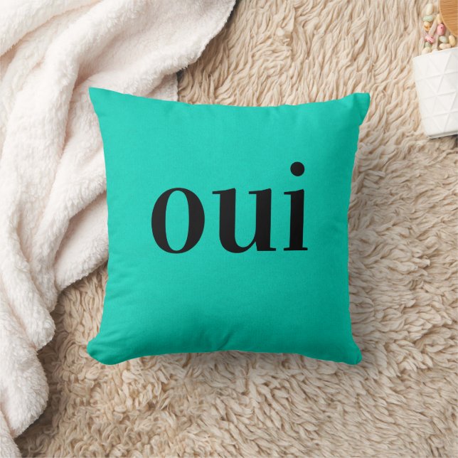 Coussin Français Oui ou Non (Couverture)