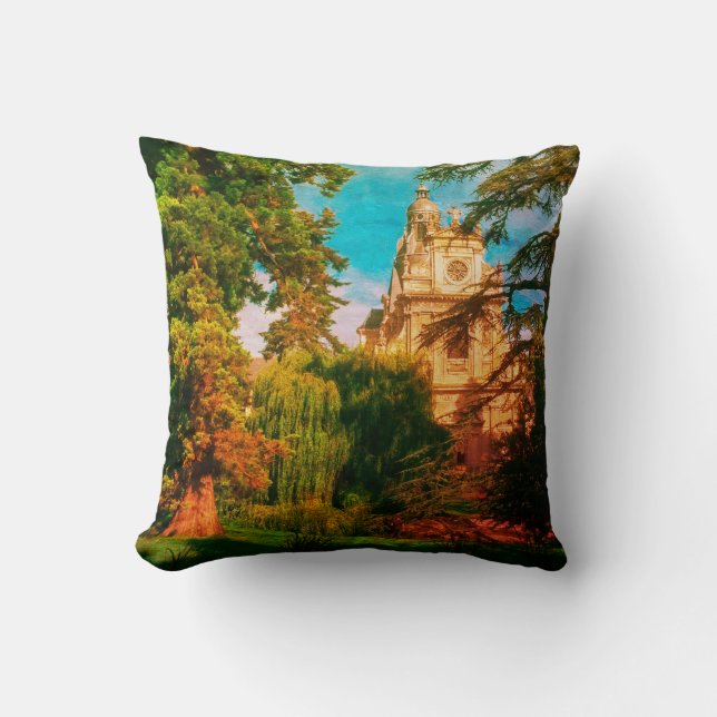 Coussin France Architecture Cathédrale de France Nature (Recto)