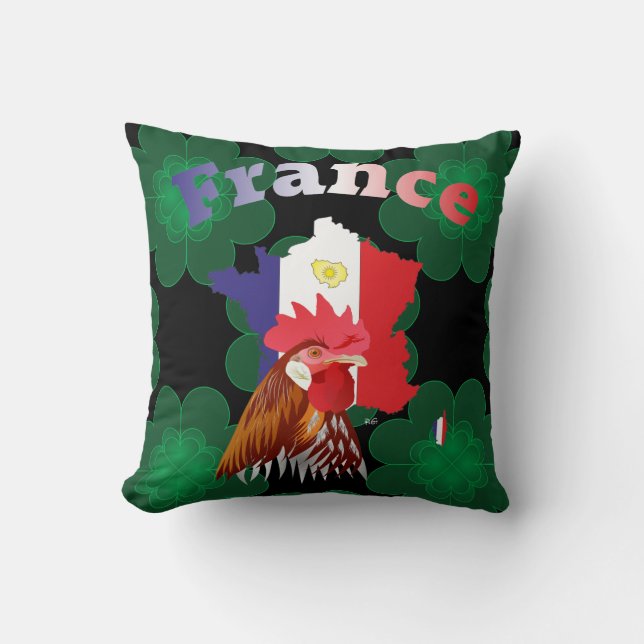 Coussin France Francia Kissen (Recto)