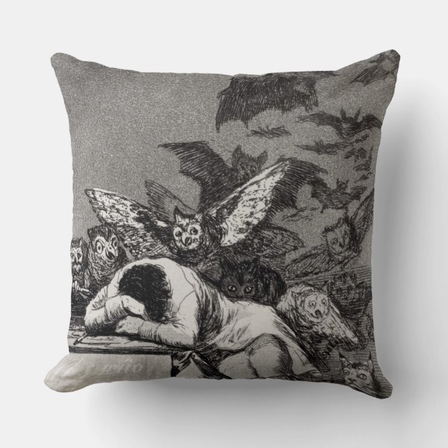 Coussin Francisco Jose de Goya y Lucientes | le sommeil de (Recto)