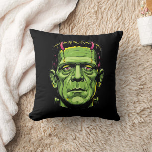 Coussin Frankenstein Monster Déplaisant Cute Halloween