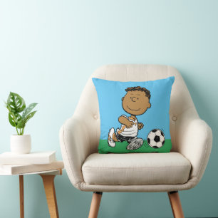 Coussin Franklin Jouer Au Football
