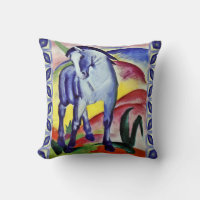 Franz Marc Blue Cheval Peinture d'Art Vintage