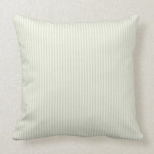 Coussin Frappe du chalet de printemps clair vert doux